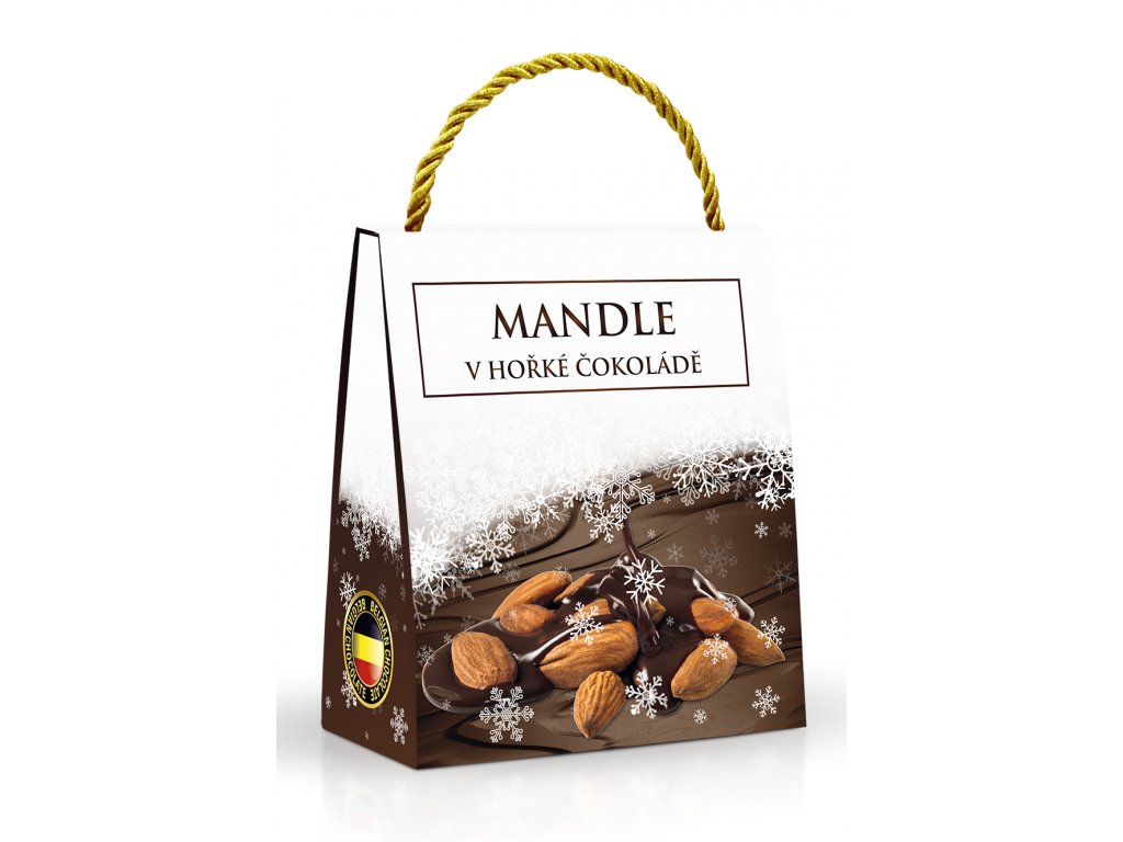 Mandle v hořké čokoládě